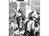 Jeremiah at the gate, denouncing judgment upon Jerusalem - Jer.7.2